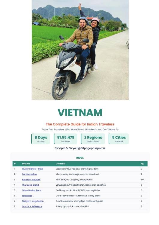 Cover of the Vietnam Travel Guide